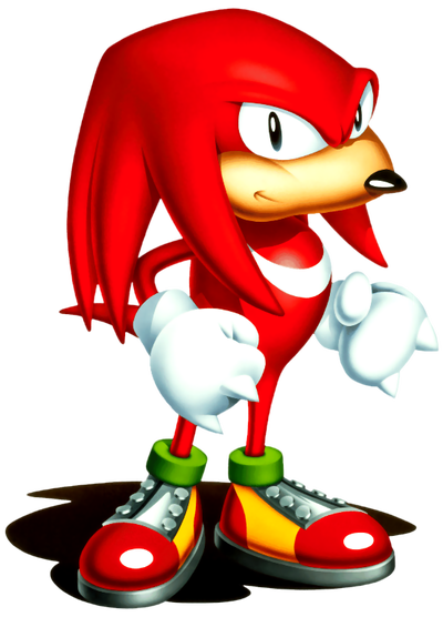 Knuckles in Sonic 2, Sonic Wiki Zone